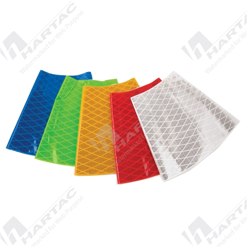 250mm White Reflective Cone Sleeve to suit 700mm Cones