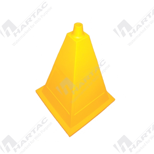 780*550 Large 4-sided Yellow Pyramid Cone  **Use HS6819-A  when attaching signs**