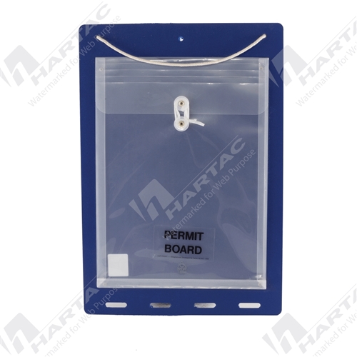 330*480 Blue Permit Board