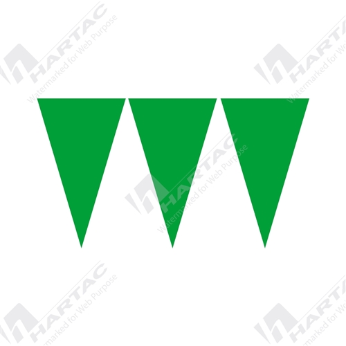 30mtr Roll Green Bunting Flags