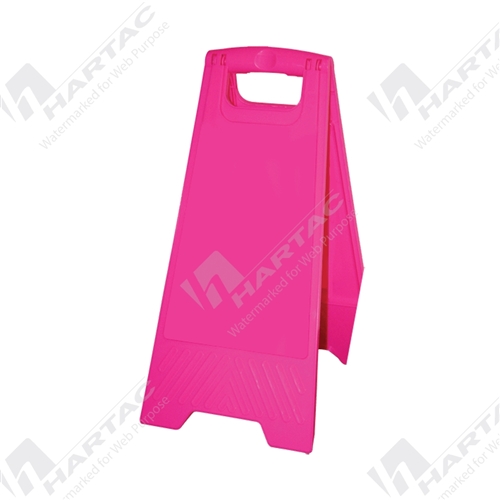 Pink Frame Check HS7076-2 - Blank Pink Plastic A-Frame **CHECK AVAILABILITY** - Hartac ...