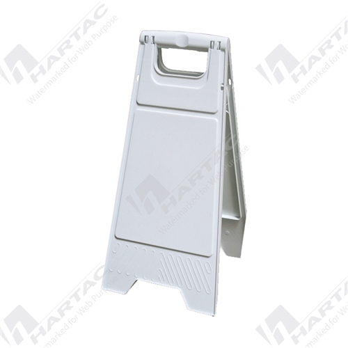 Blank White Plastic A-Frame