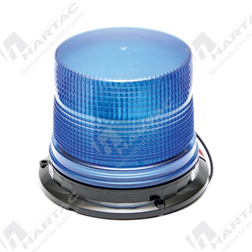 Hardwire 12-24V Large LED Beacon Blue