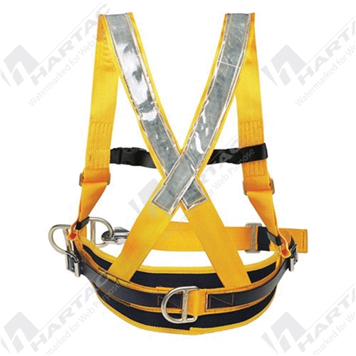 B-Safe BM01000 Miners Belt w/ Hi-Vis Shoulder Straps Medium