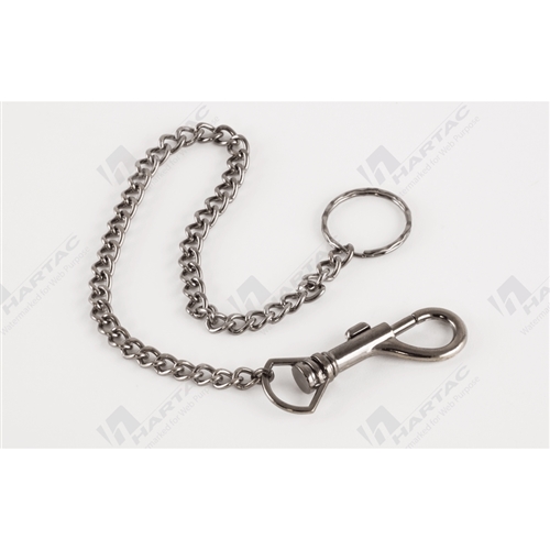 Dog Clip / Chain To Suit Poly Tags Chain approx 30cms