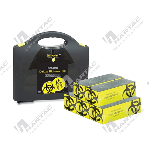 Deluxe Biohazard Kit Plastic Portable