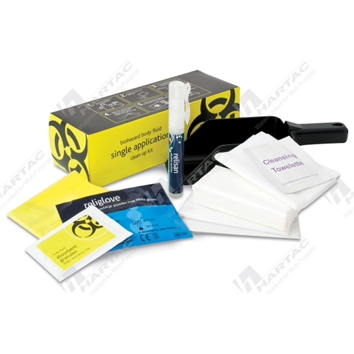 Body Fluid Single Use Pack Biohazard Kit Cardboard Case (MOQ 3)