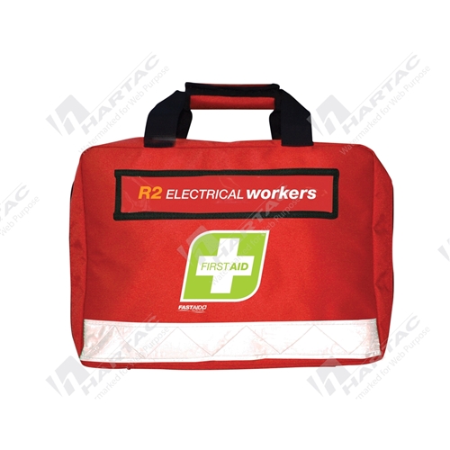 Electrical Workers First Aid Kit Soft Pack 355*270*110mm R Series High Risk 1 to 25ppl