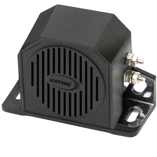 Broadband Reversing Alarm 97dB 12 - 24 VDC 70mmH x 41D x 102W White Sound/Hiss Audio Outpu