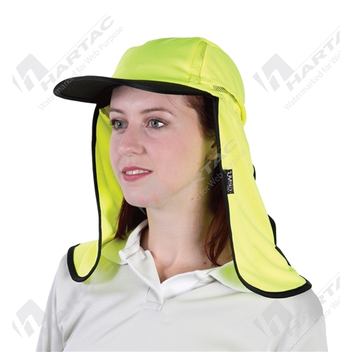 Kala Hat Micro Mesh Hi Vis Yellow Plain Pack