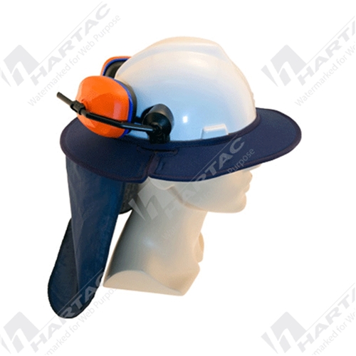 HSNHHEDBFNV Hard Hat Brim Double Sided with Brimlock and Polycotton