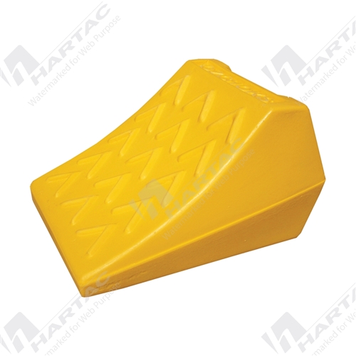 Yellow Wheel Chock 230H x 430L x 275W mm 5kg