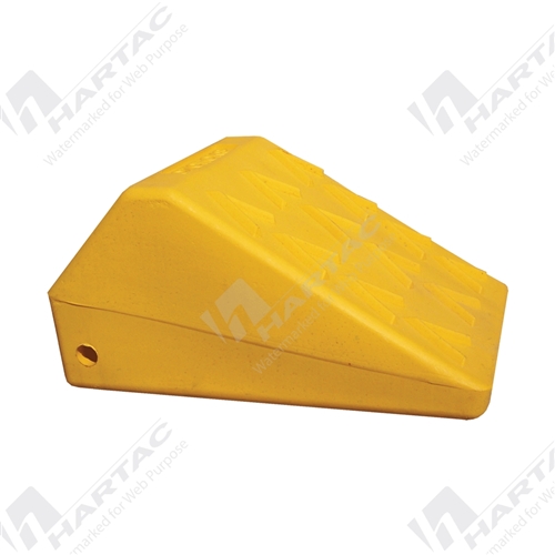 Yellow Wheel Chock 280H x 600L x 380W mm 14.1kg