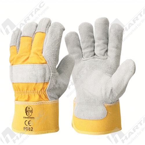 Frontier Glove - Leather Rancher, Knuckle Bar Style Size L (Pk of 12 Pairs)