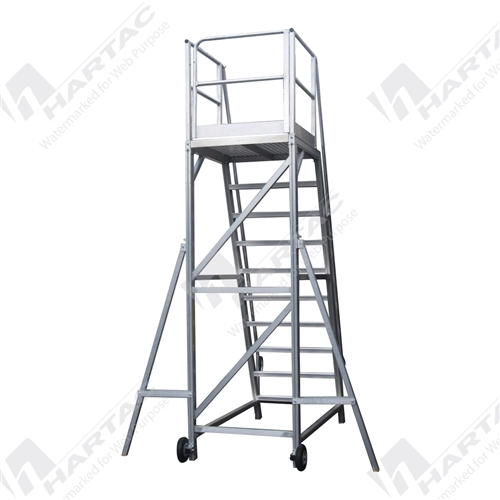 RapidStep HD Work Platform 3 Step Ladder 800*800 Platform Area 850H*1110L*1000W