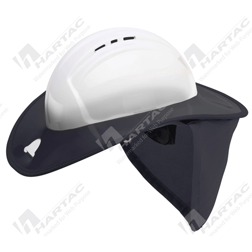 Frontier Snap Brim Navy w/ Navy Neck Flap to Suit STD Hard Hat