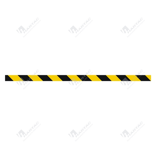Safety Barrier Tape Yellow/Black 25m Roll (to suit MSB25)