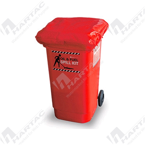 Canvacon Lid Cover Red to suit 120L Bin