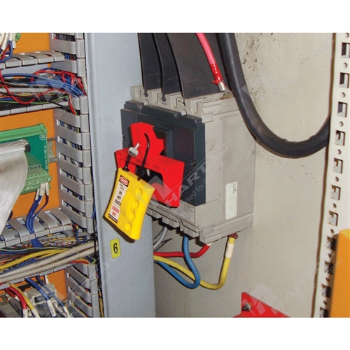 Large Circuit Breaker Lockout with Twister Screw