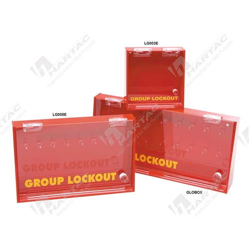 Acrylic Wall Lock Boxes Holds 10 Padlocks