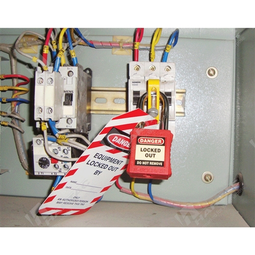 Miniature Circuit Breaker Lockout with Twister Screw B