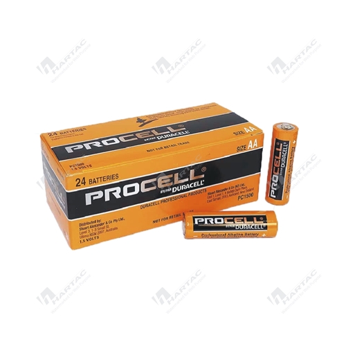 Duracell Procell Alkaline Manganese Dioxide Battery AA Size  Pk of 24