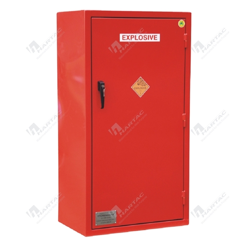 Explosives Storage Cabinet Medium 3 Shelves 1 Door 804W*1506H*541D