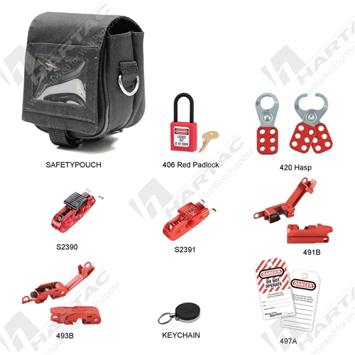 Master Lock Personal Mini Lockout Kit (Electrician)
