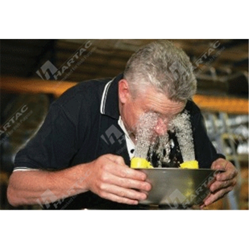 Pedestal Mounted Eye/Face Wash Hand & Foot Operated Non-Aerated