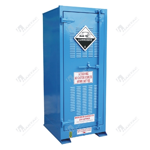Corrosive Substances Outdoor Store 250L 2 Shelves 1 Door 1150W*1375H*900D