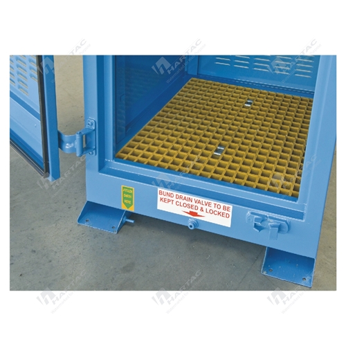 Flammable Liquids Outdoor Store 250L 3 Shelves 1 Door 785W*1995H*900D