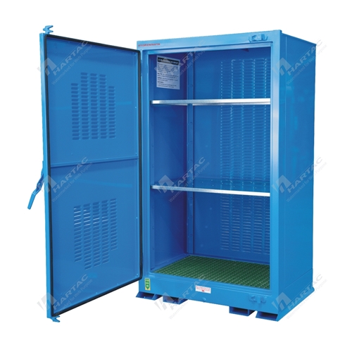 Corrosive Substances Outdoor Store 350L 3 Shelves 1 Door 1150W*1995H*900D