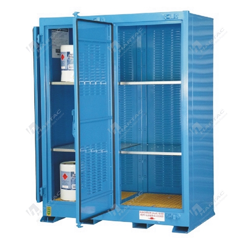 Corrosive Substances Outdoor Store 450L 6 Shelves 2 Doors 1520W*1995H*900D