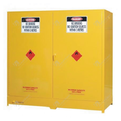 Flammable Liquids Indoor Storage Cabinet 650L 3 Shelves 2 Doors 1986W*1880H*804D