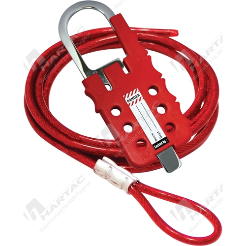 Multiple Lockout Device with 2m cable 7mm Shackle
