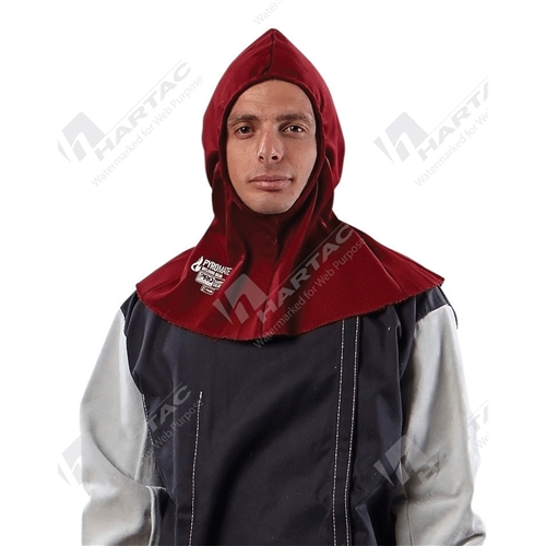 Pyromate Welder's Hood Maroon Colour