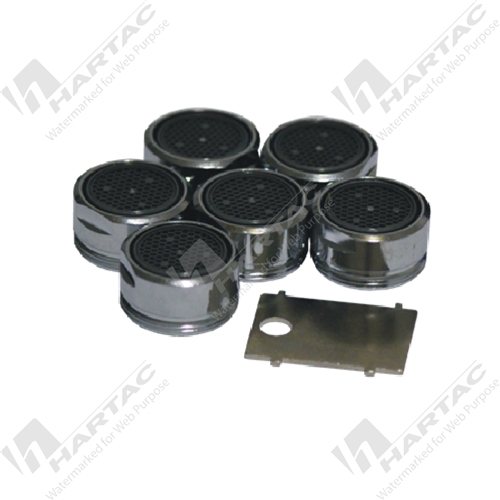 Aerator Screen & Cap Kit for Eye/Face Wash Model (Includes 6x Aerators & 1 key)