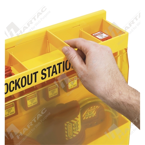 Lockout Device Station with Valve Lockout Accessories