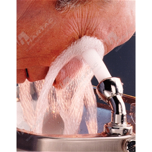 Wall Mounted Aerated Eye Wash Push Bar Operated