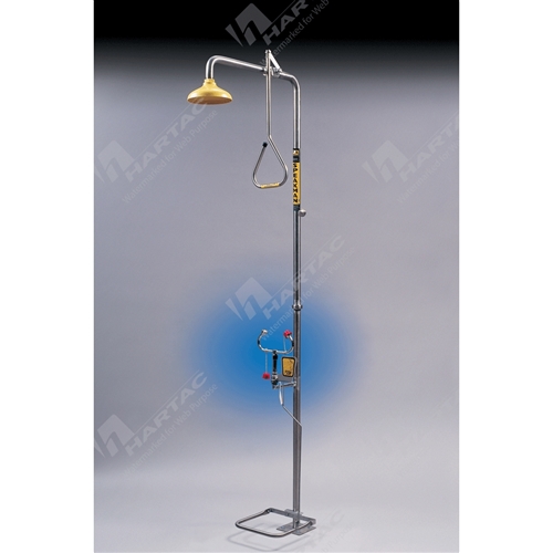 Combination Deluge Shower & Aerated Eye Wash Hand & Foot Operated