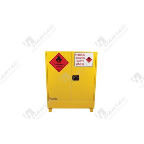 Flammable Storage Cabinet 160L 2 Door 2 Shelf 1100(W)*1295(H)*500(D) 138kg