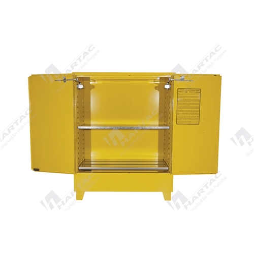 Flammable Storage Cabinet 160L 2 Door 2 Shelf 1100(W)*1295(H)*500(D) 138kg
