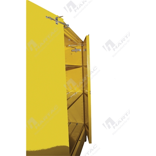 Flammable Storage Cabinet 250L 2 Door 3 Shelf 1100(W)*1925(H)*500(D) 187kg