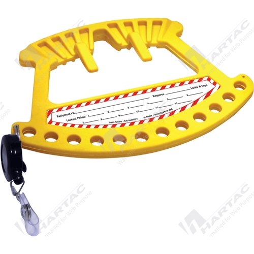 12 Safety Padlock Handy Carrier