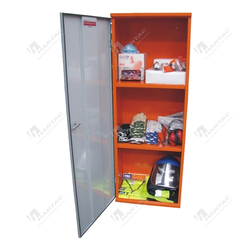 PPE Storage Cabinet 3 Shelves 1 Door 545W*1492H*375D