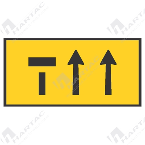 1800*900 Traff Metal Ref Cl 1 Picto Lane Closed/2 Open Box Edge Frame
