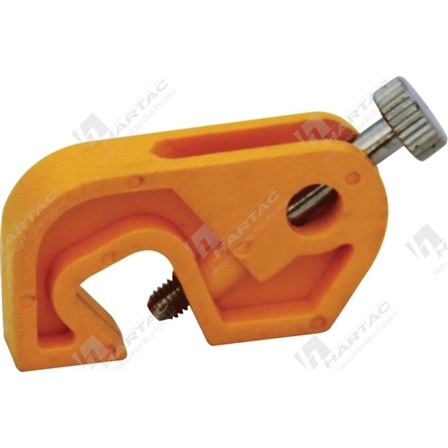 Universal Circuit Breaker Lockout Yellow with Twister Screw