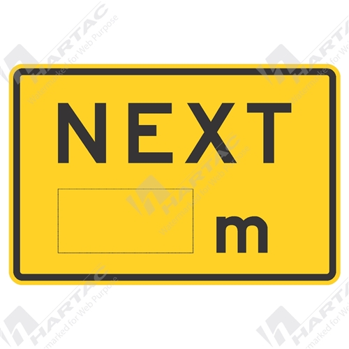 1200*800 Traff Alum Ref CL1 Next __m Black on Yellow POA