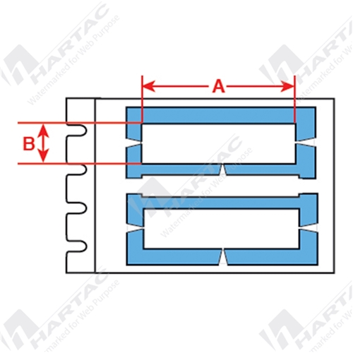 B-390 DuraSleeve Wire Marking Insert suit BBP12 Printers R7950