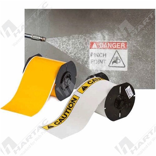 B-854/855 ToughWash Label suit BBP30 Series Printers B30-R6000